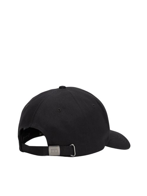 Cappellino nero in cotone Tommy Hilfiger | AM0AM13162BDS